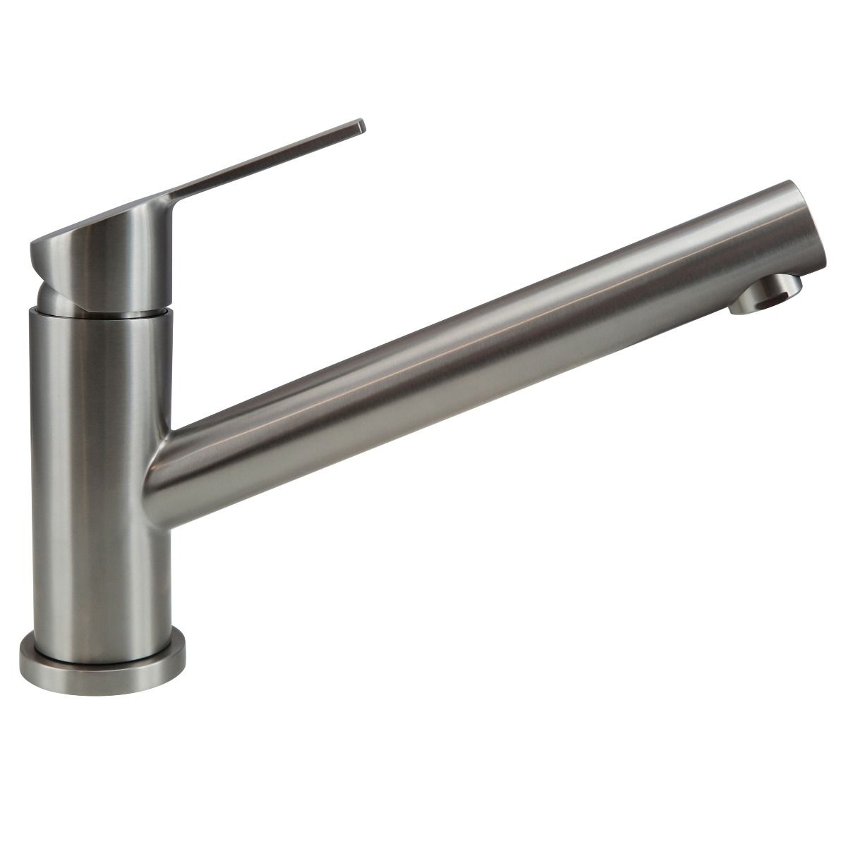 Mizzo Petito kitchen tap brushed steel