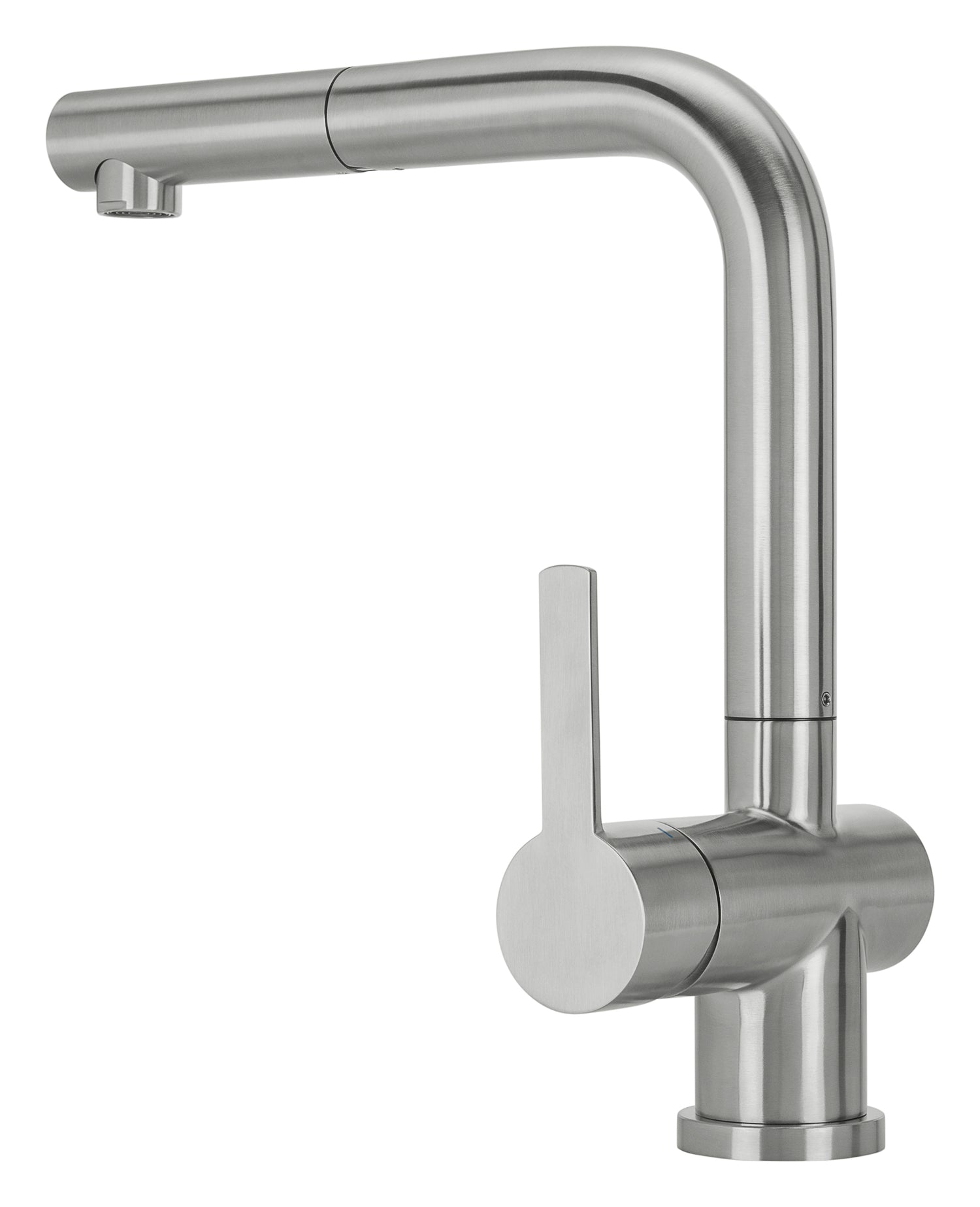 Mizzo Avori kitchen tap brushed steel