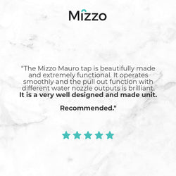 Stainless steel kitchen tap Mizzo Mauro with spray - brush function